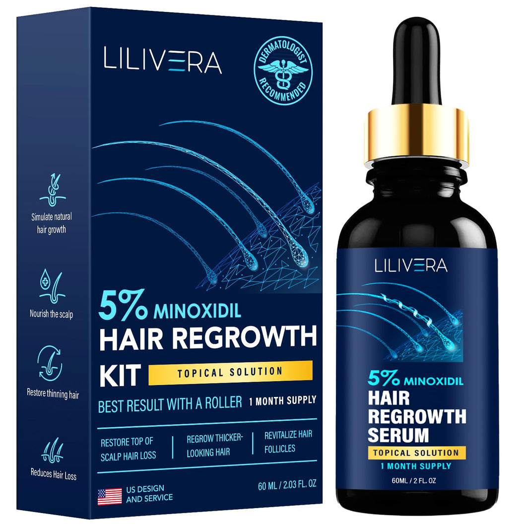 Hair Growth Serum for Men and Women Kit