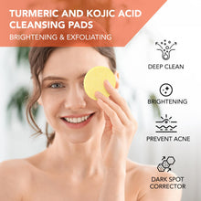 Load image into Gallery viewer, Turmeric Kojic Cleansing Pads