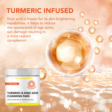 Load image into Gallery viewer, Turmeric Kojic Cleansing Pads