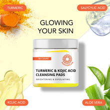 Load image into Gallery viewer, Turmeric Kojic Cleansing Pads