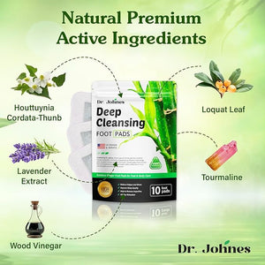 Dr. Johnes Deep Cleansing Foot Pads